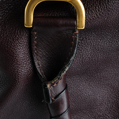 Chloe Calfskin Large Marcie Satchel Moka 9 of 9