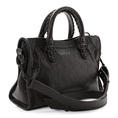 Balenciaga Agneau Arena Classic Hardware Small Le City Espresso 3 of 10