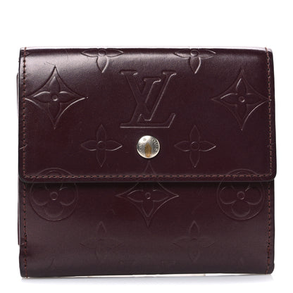 Louis Vuitton Vernis Elise Wallet Amarante 1 of 8