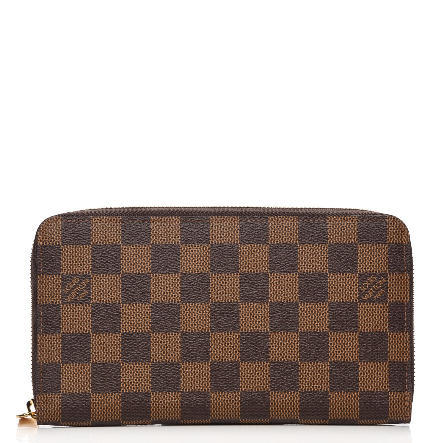 Louis Vuitton Damier Ebene Zippy Organizer Wallet 1 of 8