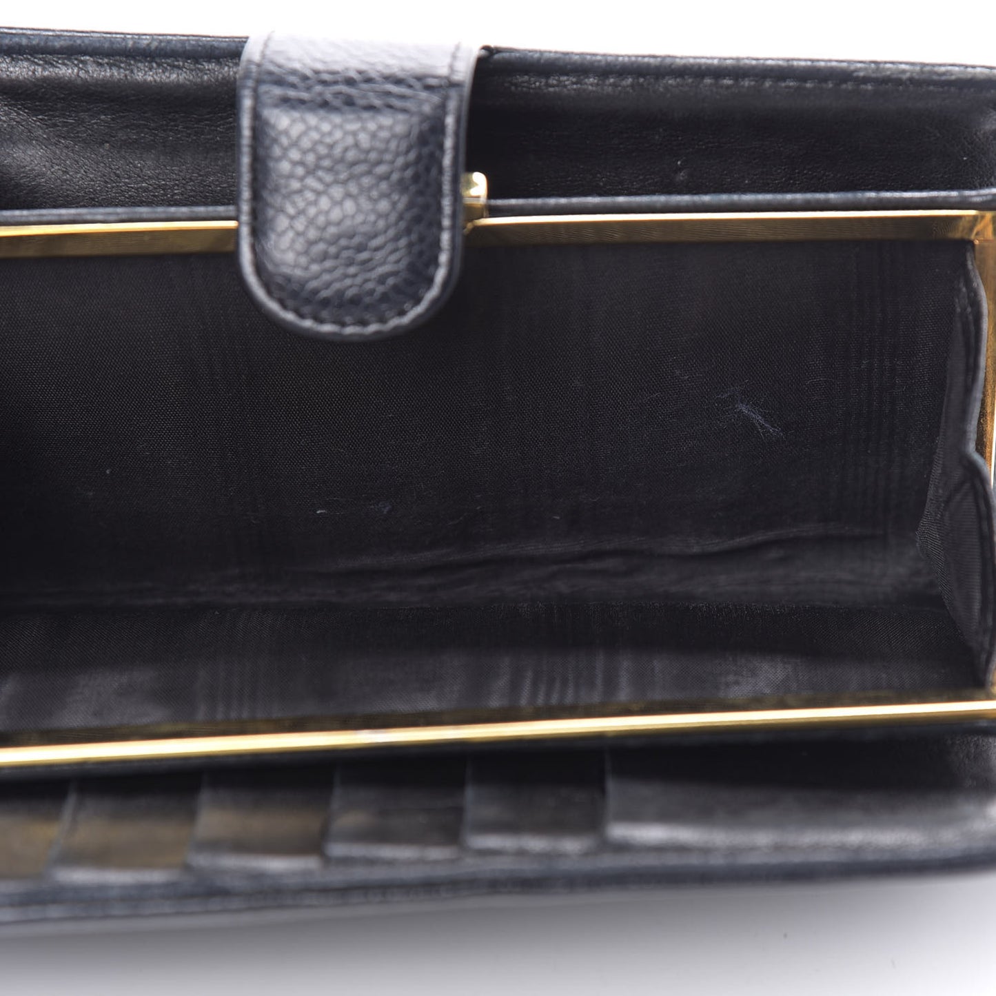 Caviar Timeless CC French Wallet Black