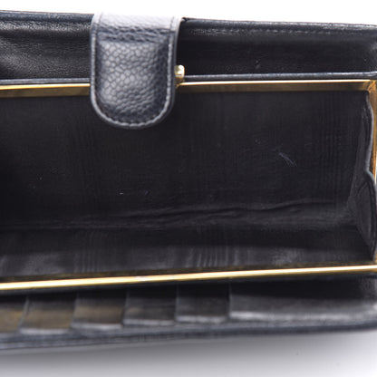 Chanel Caviar Timeless CC French Wallet Black 7 of 8