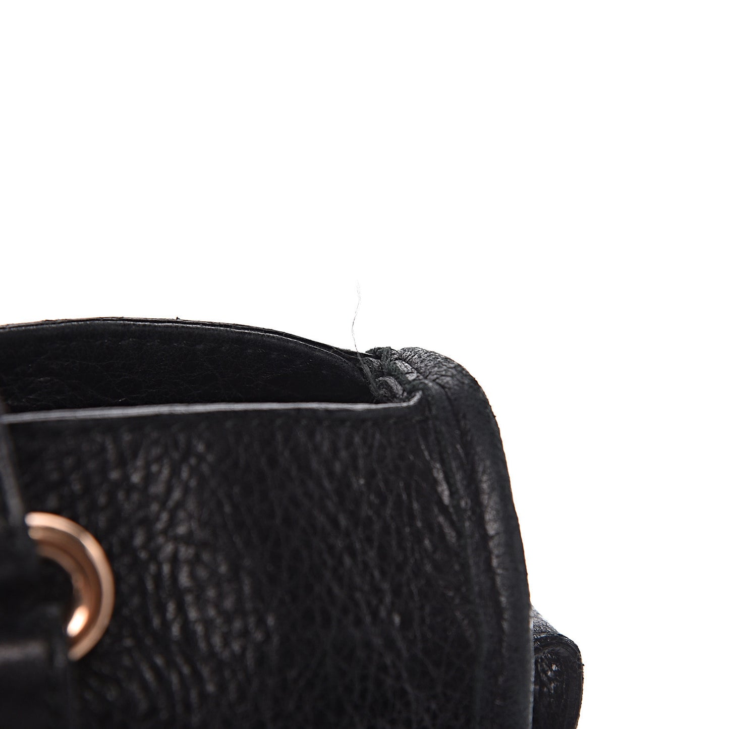 Agneau Giant 21 Rose Gold Hardware City Black
