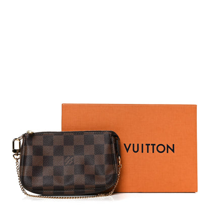 Louis Vuitton Damier Ebene Mini Pochette Accessories 11 of 11