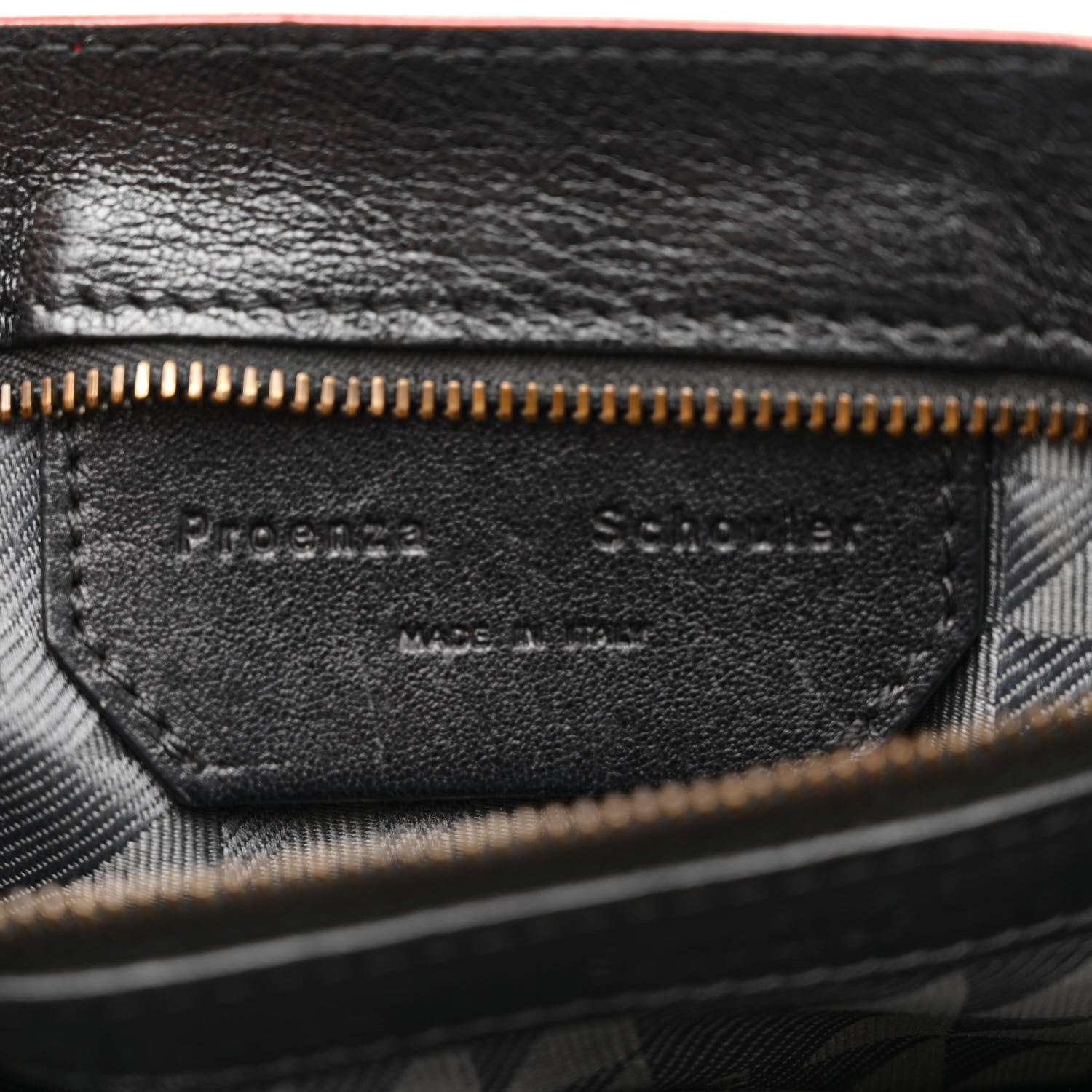 Proenza Schouler Lambskin Tiny Fringe Lux PS1 Satchel Red 6 of 23