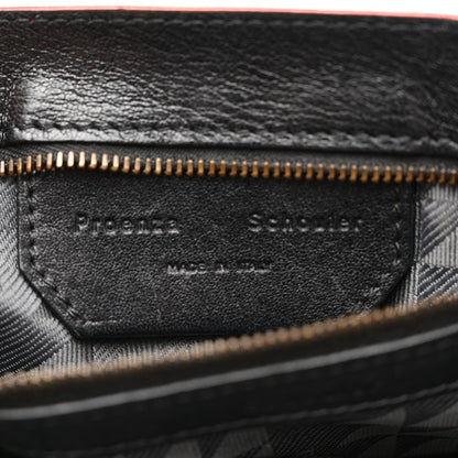 Proenza Schouler Lambskin Tiny Fringe Lux PS1 Satchel Red 6 of 23