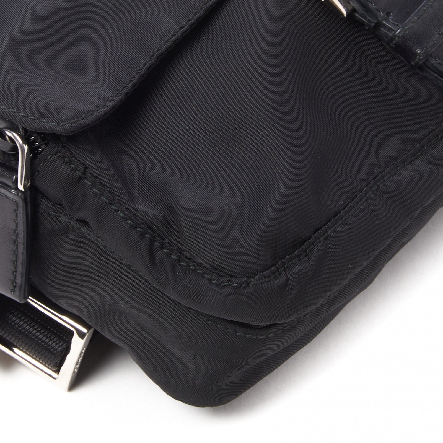 Prada Tessuto Nylon Belt Bag Black 5 of 7