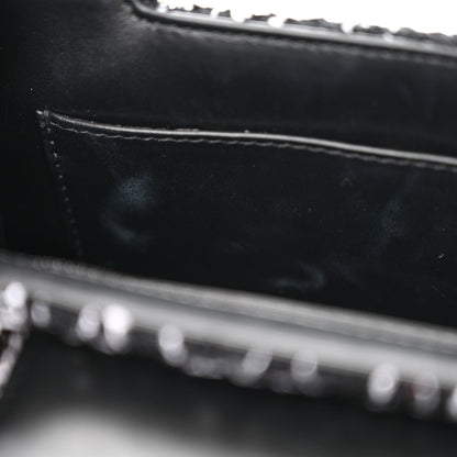 Chanel Tweed Quilted Nano Kelly Shopper Black White 11 of 12