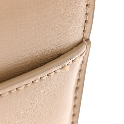 Saint Laurent Calfskin Medium Monogram Sunset Dark Beige 11 of 12