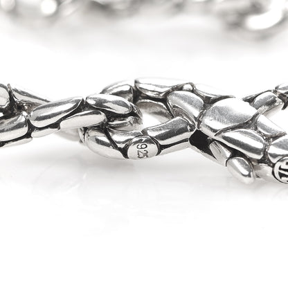 John Hardy Sterling Silver Kali Twist Link Necklace 6 of 6