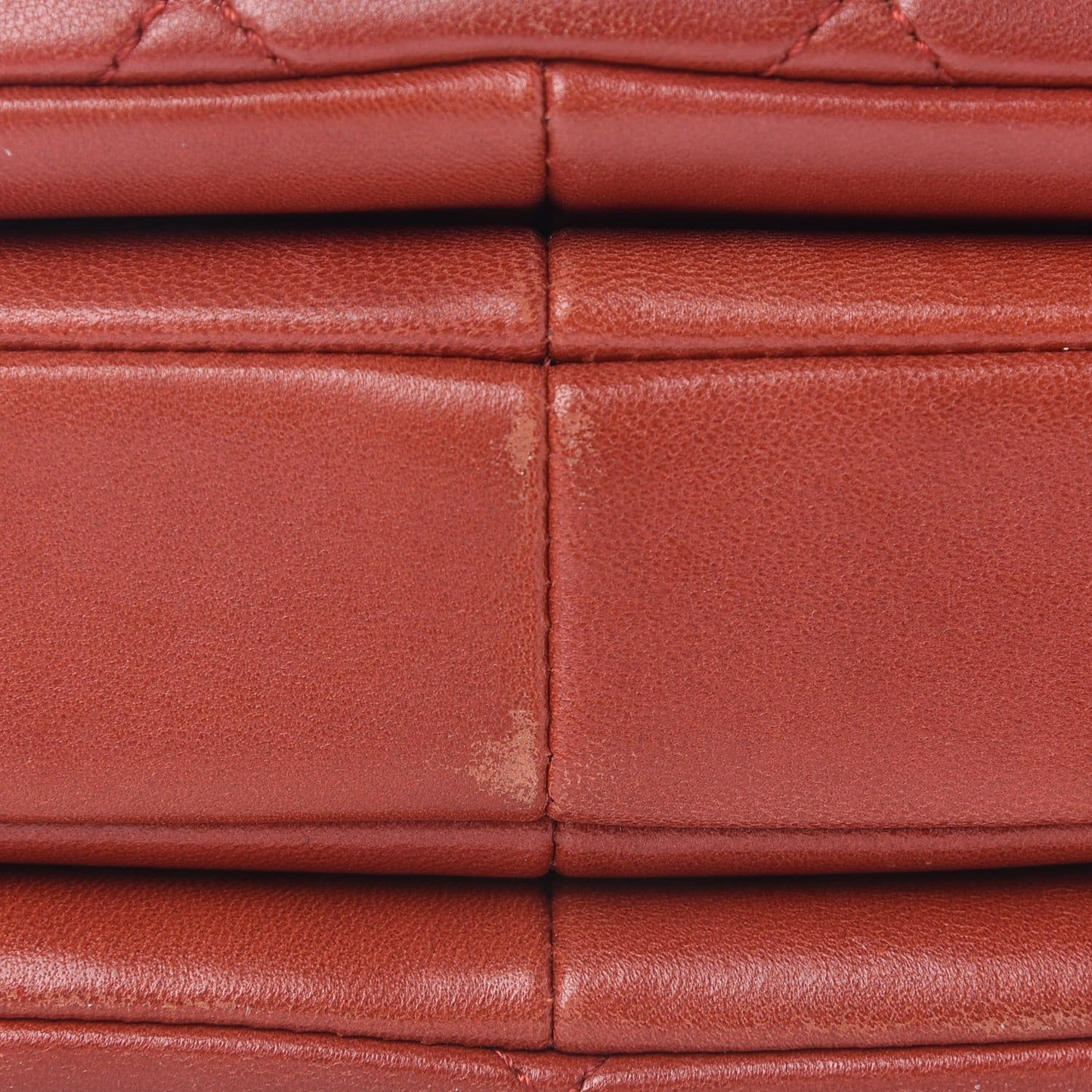 Lambskin Quilted Small Trendy CC Flap Dual Handle Bag Red