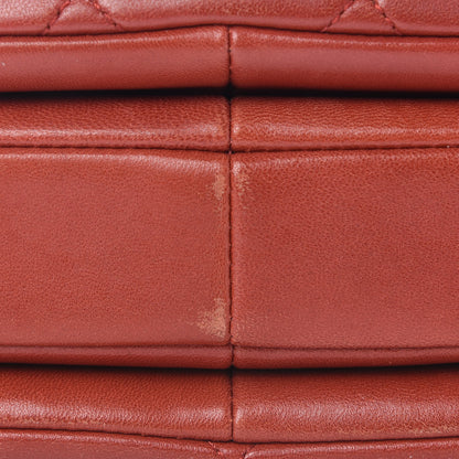 Chanel Lambskin Quilted Small Trendy CC Flap Dual Handle Bag Red 9 of 9