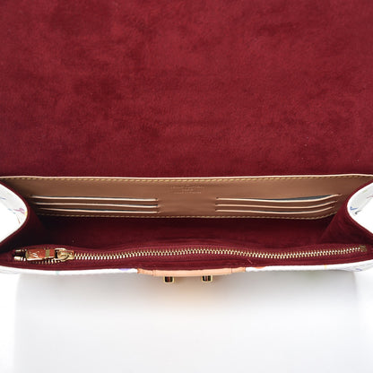 Louis Vuitton Monogram Multicolor Courtney Clutch White 5 of 7