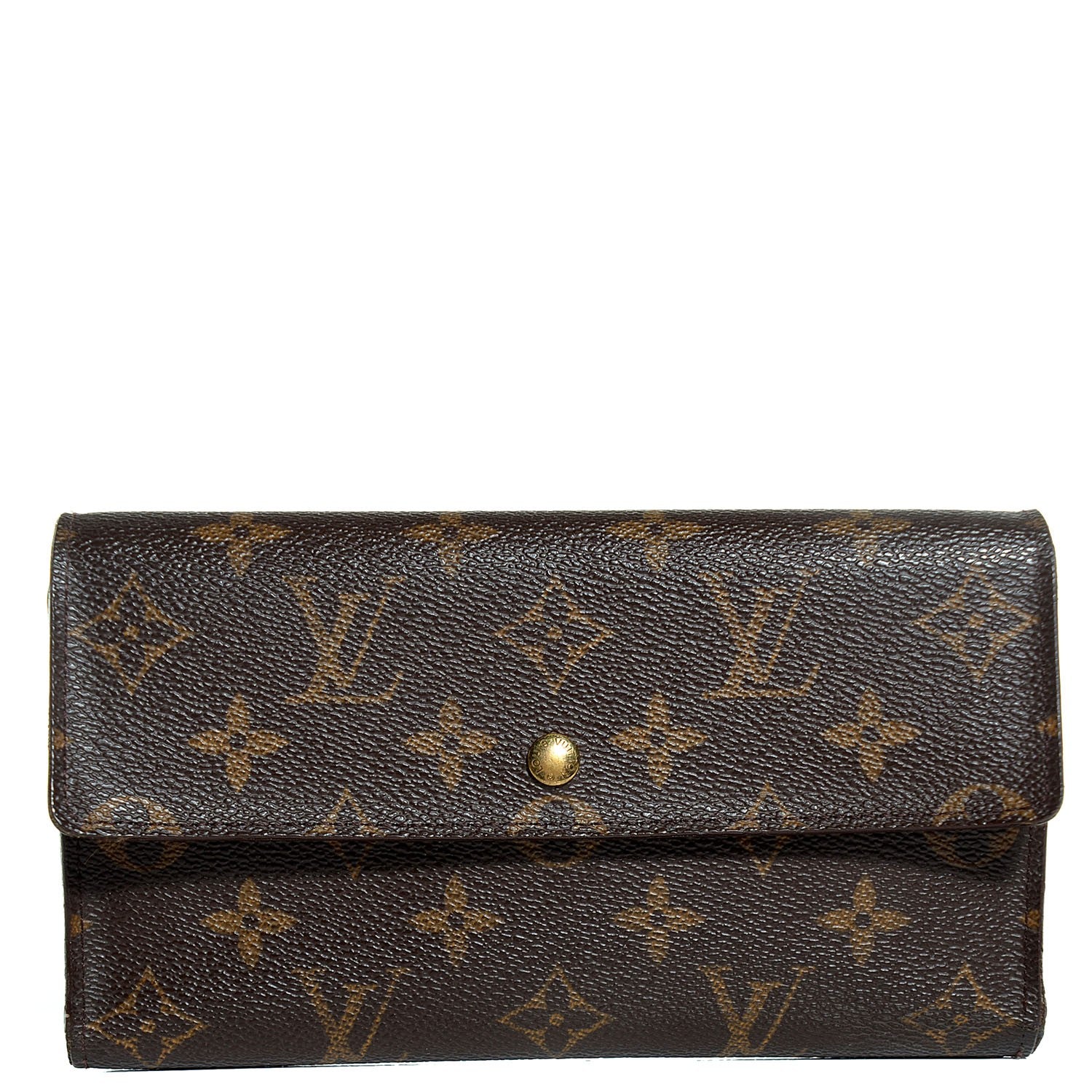 Louis Vuitton Monogram Porte Tresor International Wallet 1 of 7