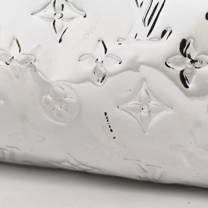 Louis Vuitton Monogram Miroir Keepall 55 Silver 14 of 19
