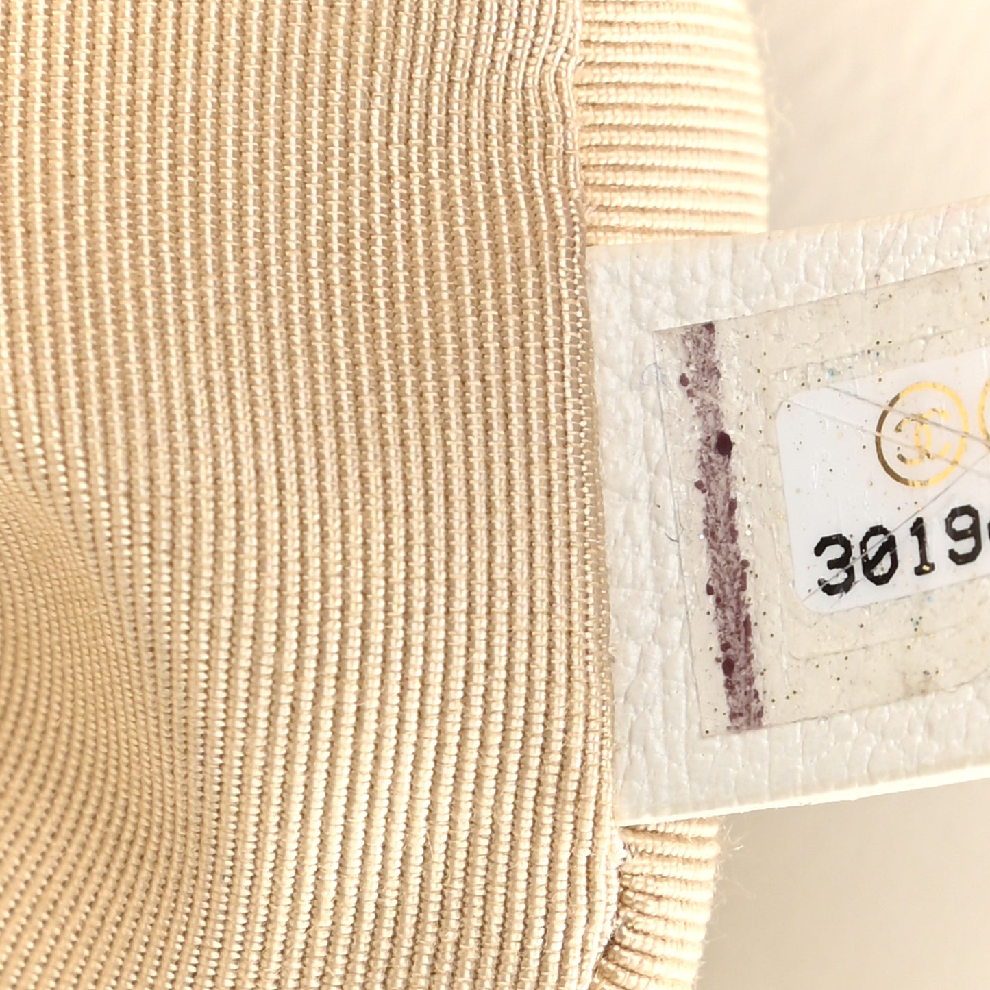 Goatskin Quilted Large Chanel 19 Flap White