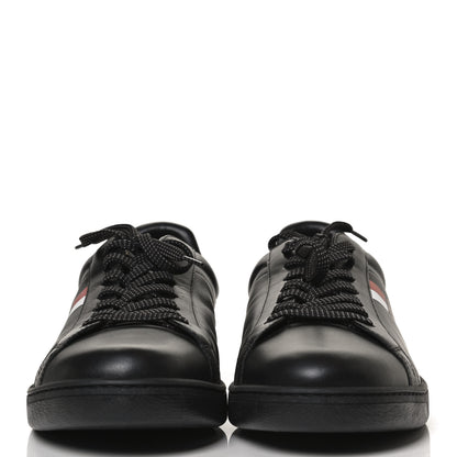 Louis Vuitton Calfskin Luxembourg Sneakers 8.5 Black 3 of 10