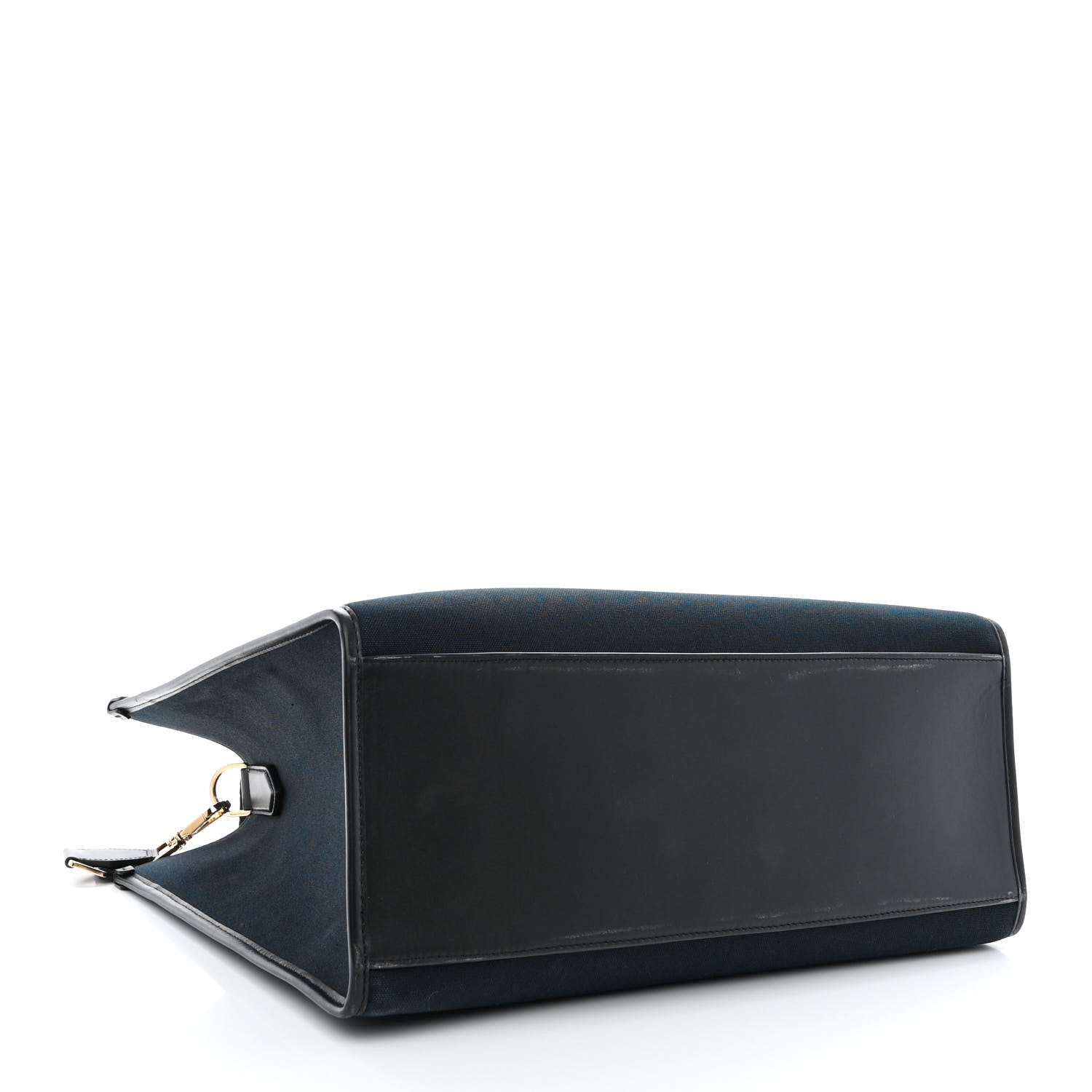 Dolce & Gabbana Canvas Calfskin DG Logo Shopper Black 4 of 10