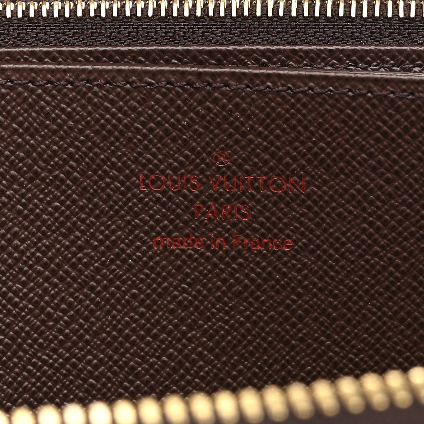 Damier Ebene Zippy Wallet