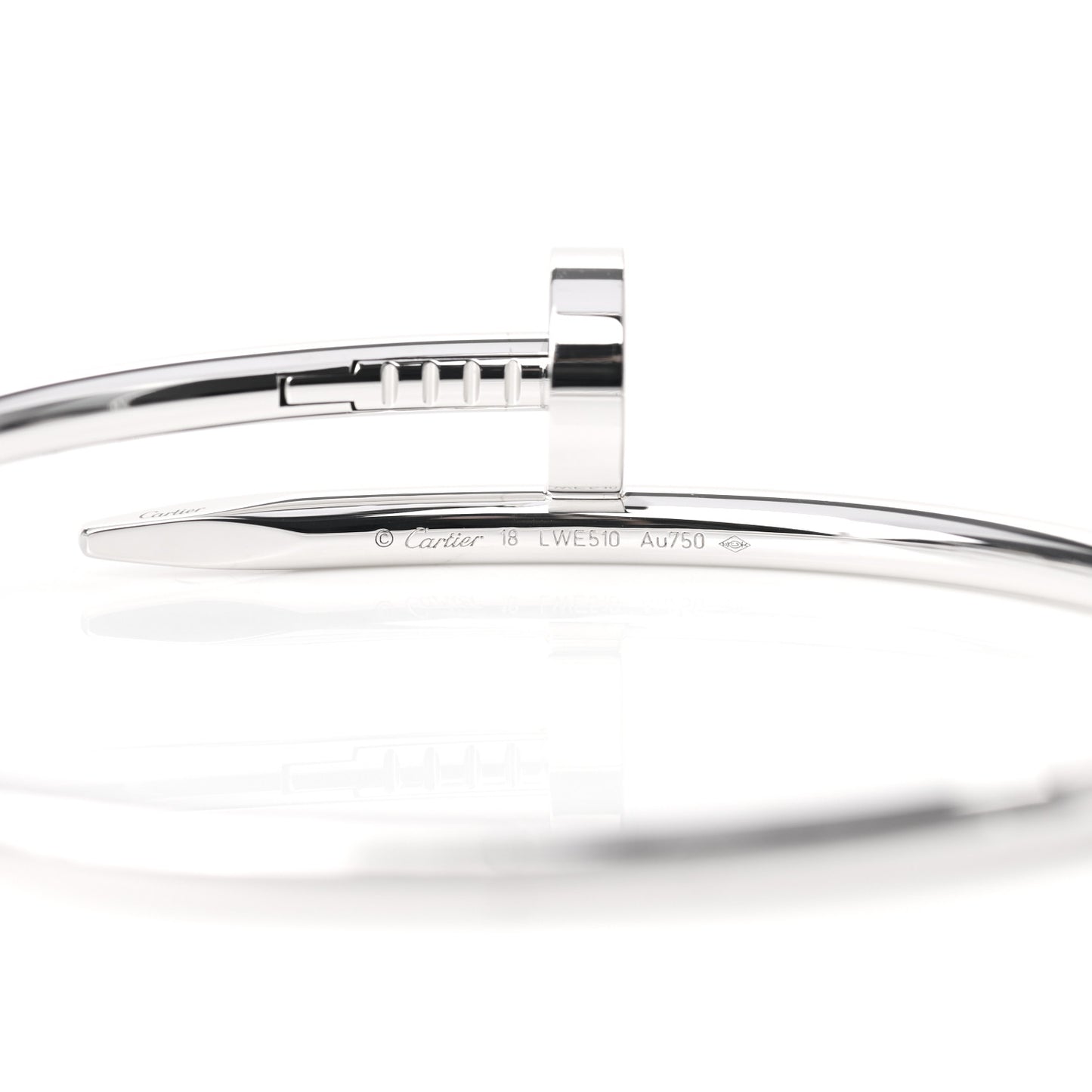 18K White Gold Juste Un Clou Bracelet 18
