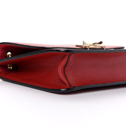 Valentino Garavani Vitello Small Rockstud Demilune Shoulder Bag Rosso Valentino 8 of 11