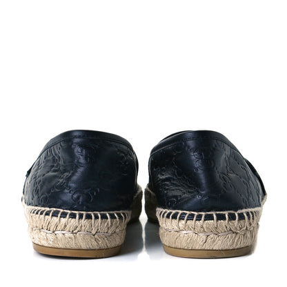 Gucci Guccissima Signature Espadrilles 40 Black 6 of 10