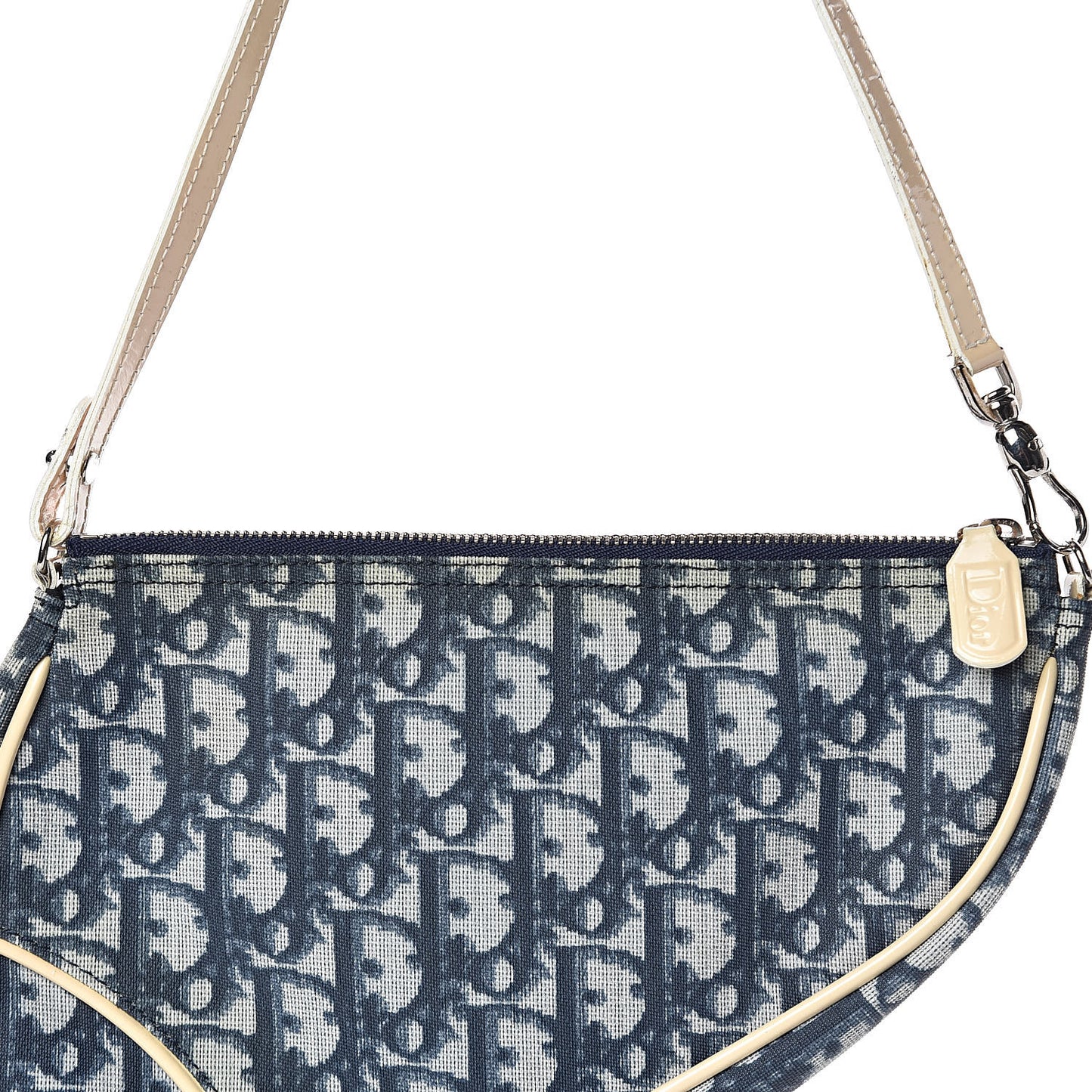 Monogram Mini Saddle Pochette Blue