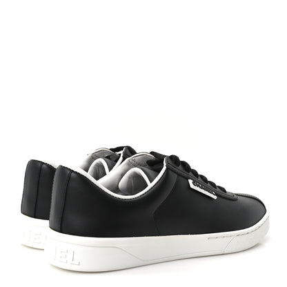 Chanel Calfskin CC Womens Sneakers 35.5 Black 5 of 10