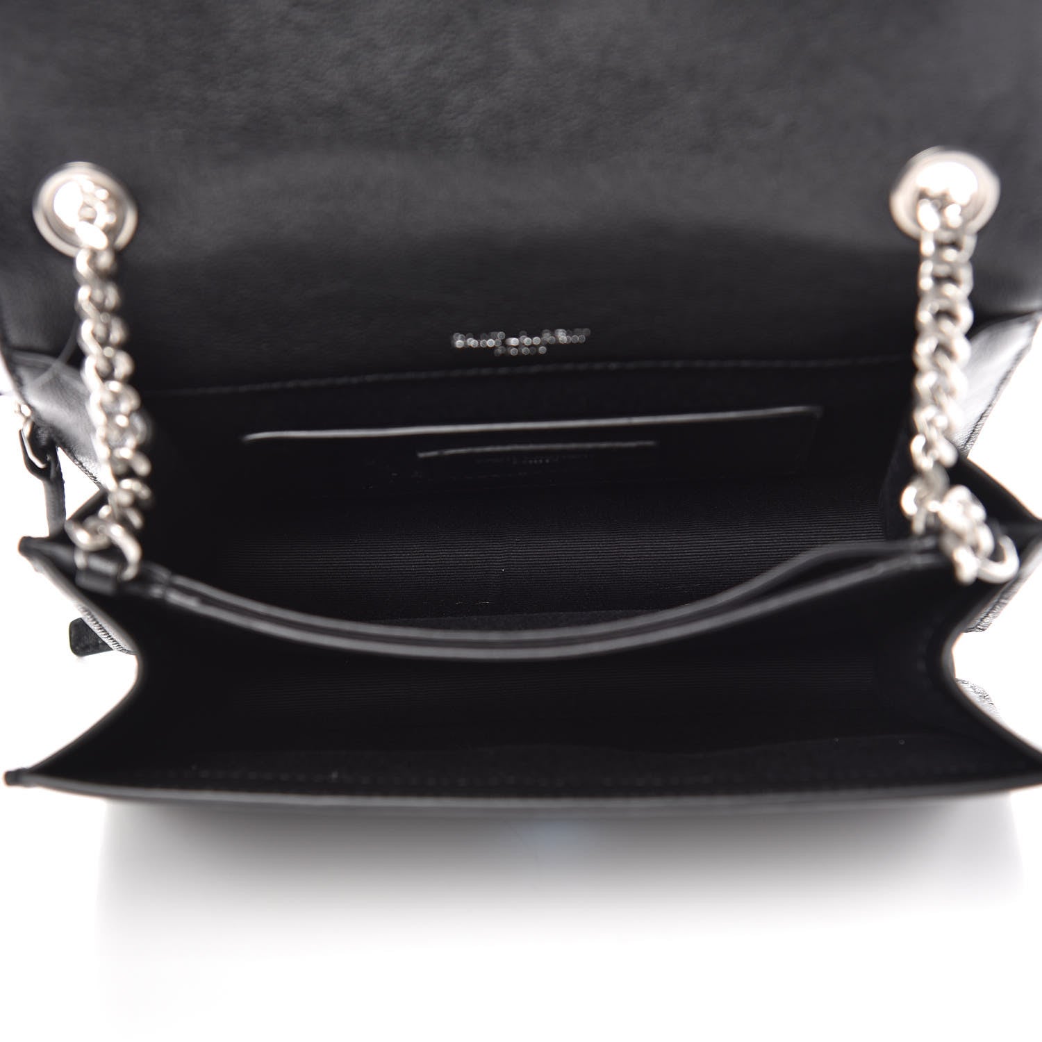 Saint Laurent Calfskin Small Monogram Sunset Black 5 of 8