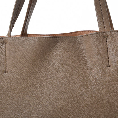 Celine Soft Grained Calfskin Medium Horizontal Cabas Phantom Light Khaki 15 of 23