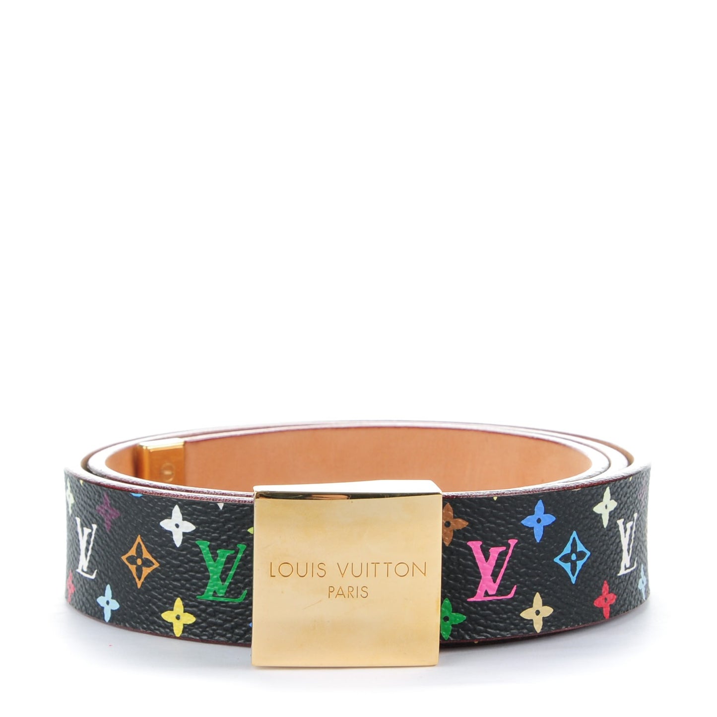 Monogram Multicolor Ceinture Belt 80 32 Black