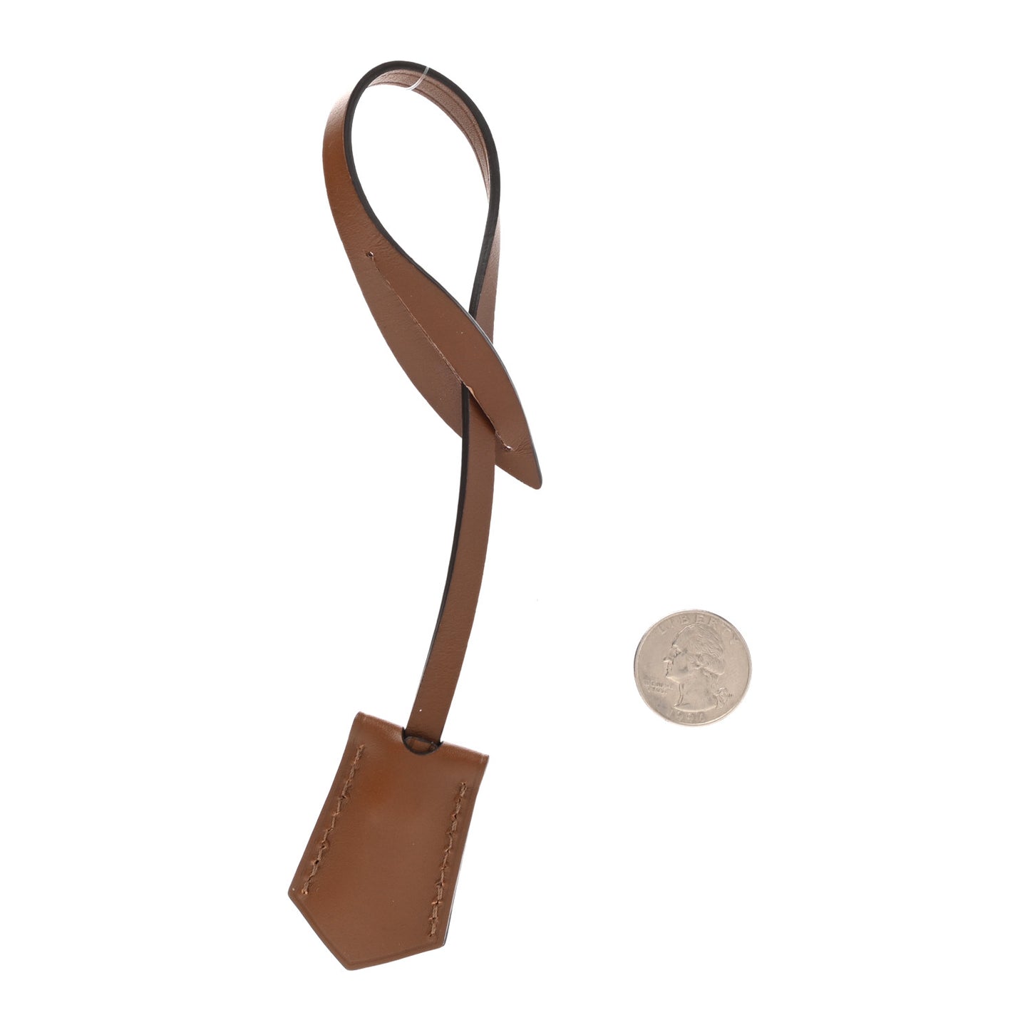 Calfskin Clochette Key Bell Holder Dark Brown