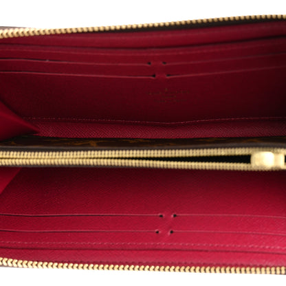 Louis Vuitton Monogram Clemence Wallet Fuchsia 5 of 13