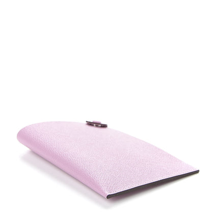 Hermes Epsom Tarmac PM Passport Holder Mauve Sylvestre 4 of 7