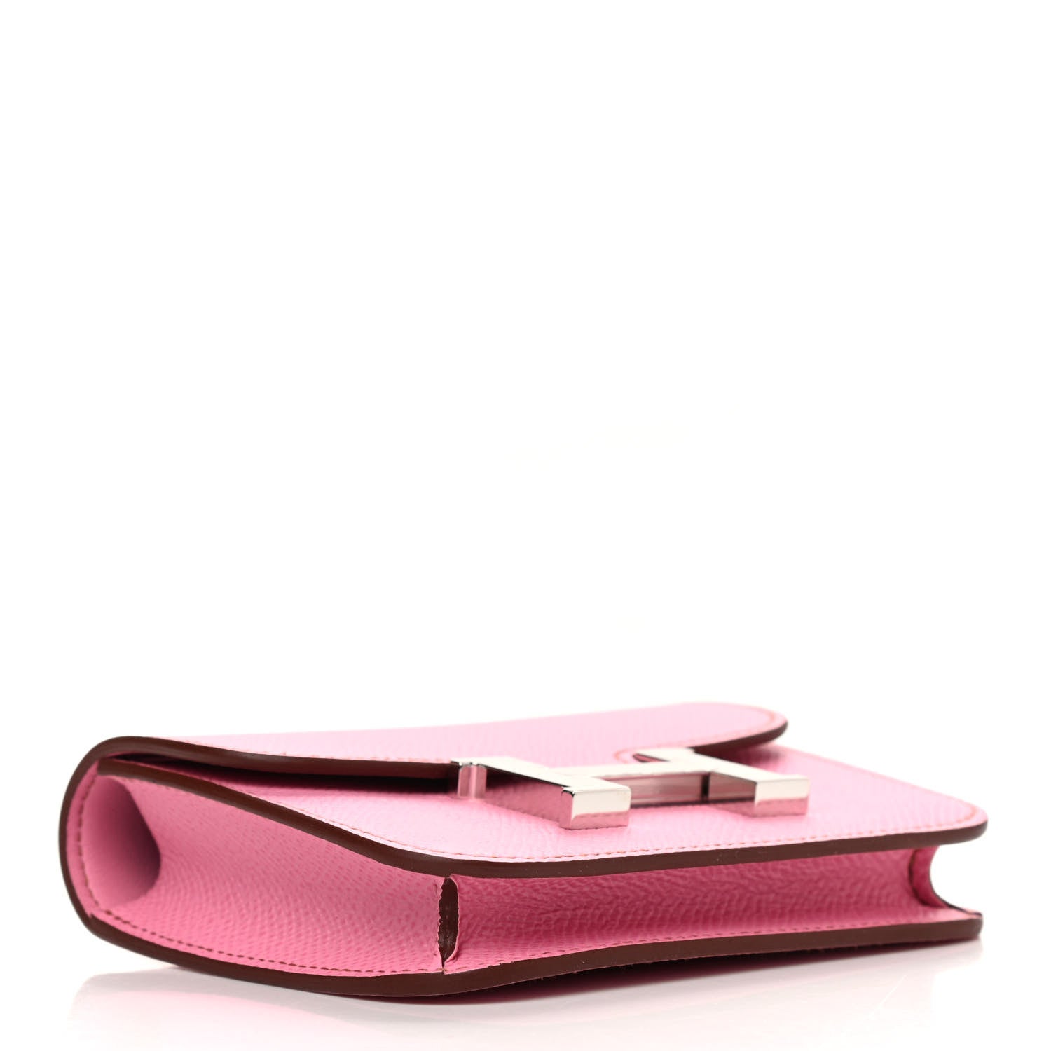 Hermes Epsom Constance Slim Wallet 5P Pink 5 of 10