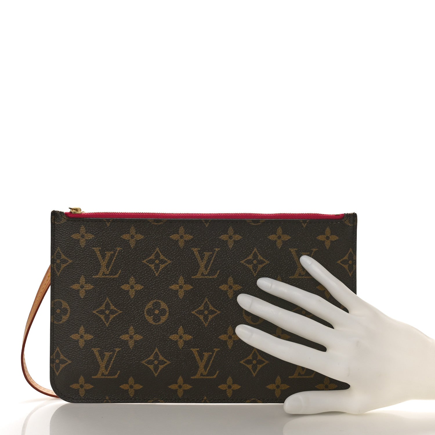 Louis Vuitton Monogram Neverfull MM GM Pochette Pivoine 2 of 8