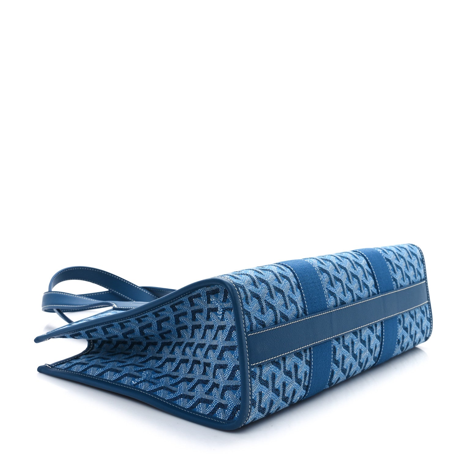 Goyard Goyardine Villette PM Tote Ocean Blue 4 of 10