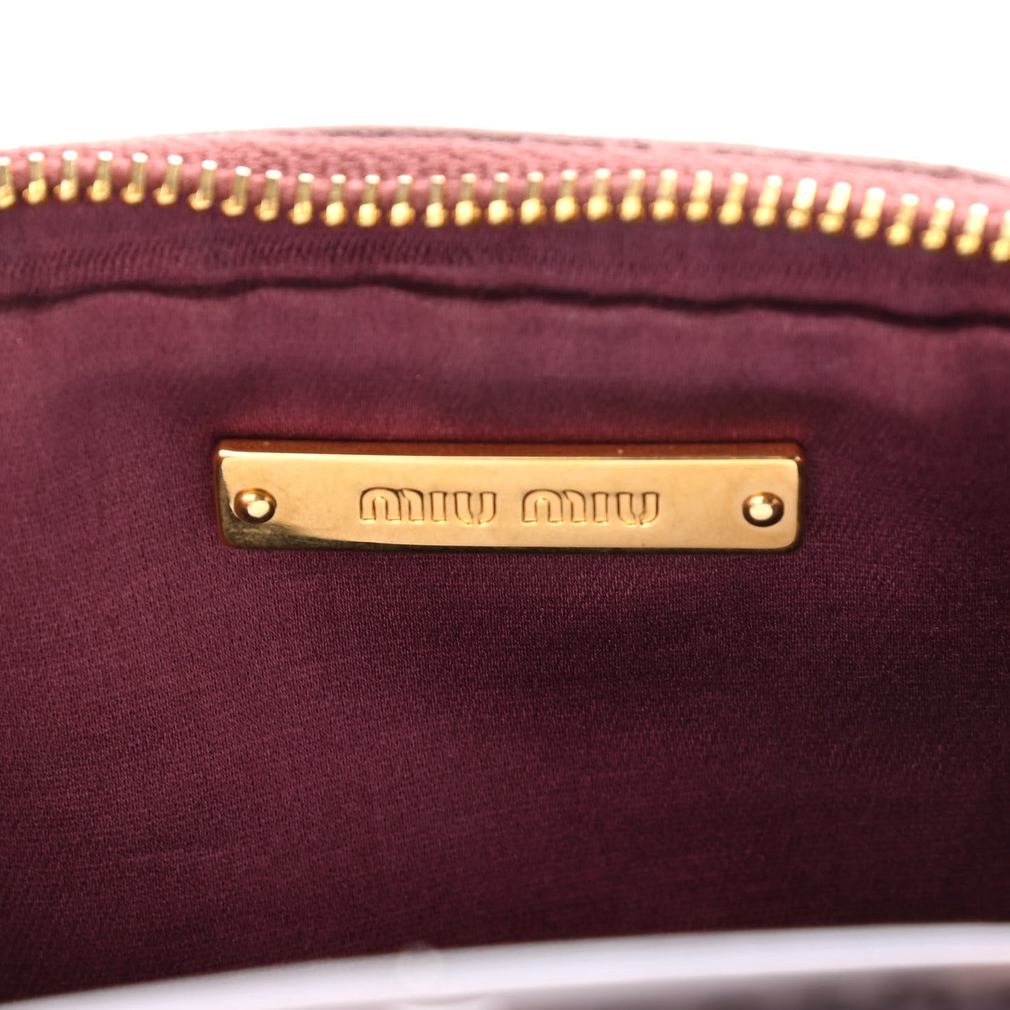 Nappa Matelasse Double Zip Chain Shoulder Bag