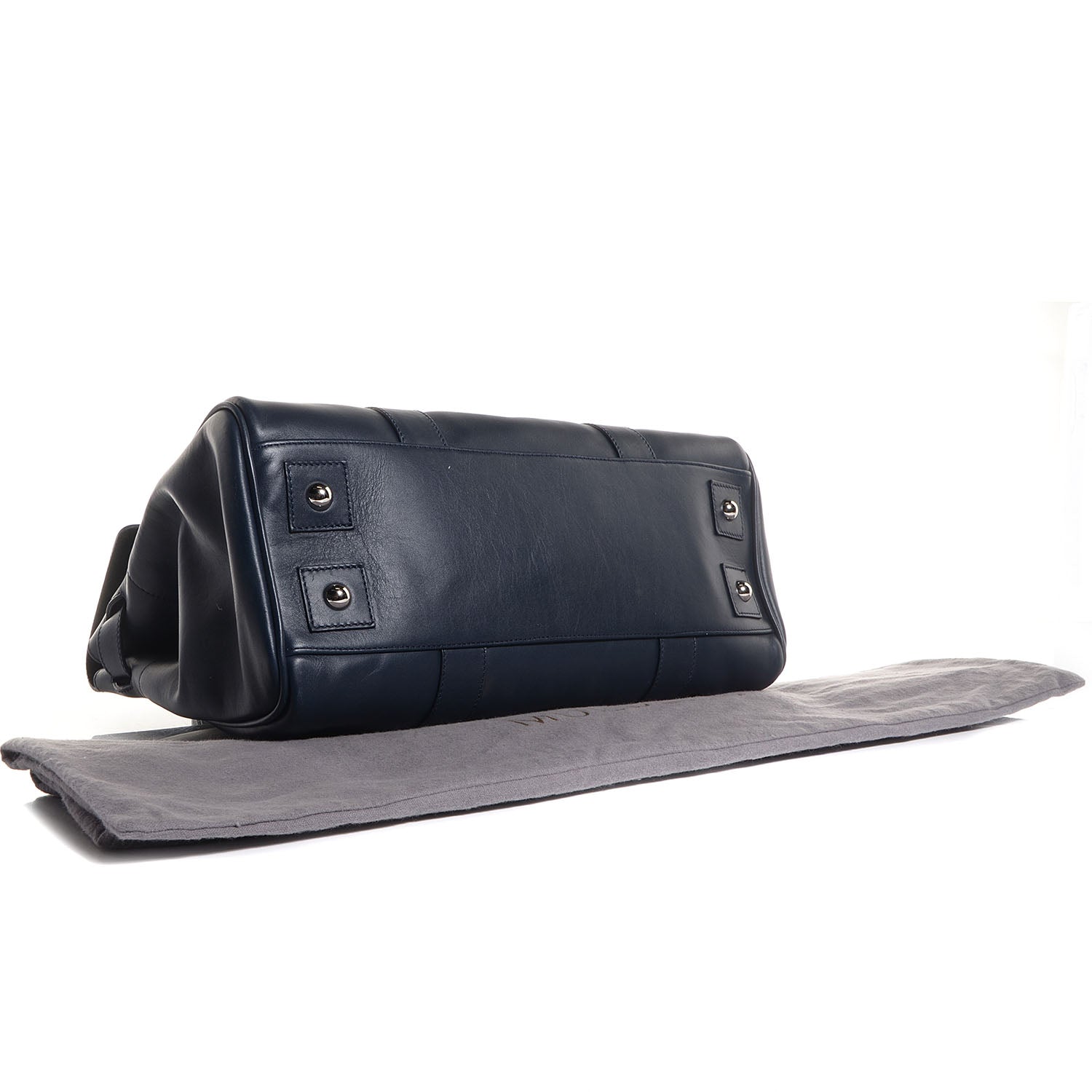 Mulberry Smooth Leather Bayswater Navy 4 of 12