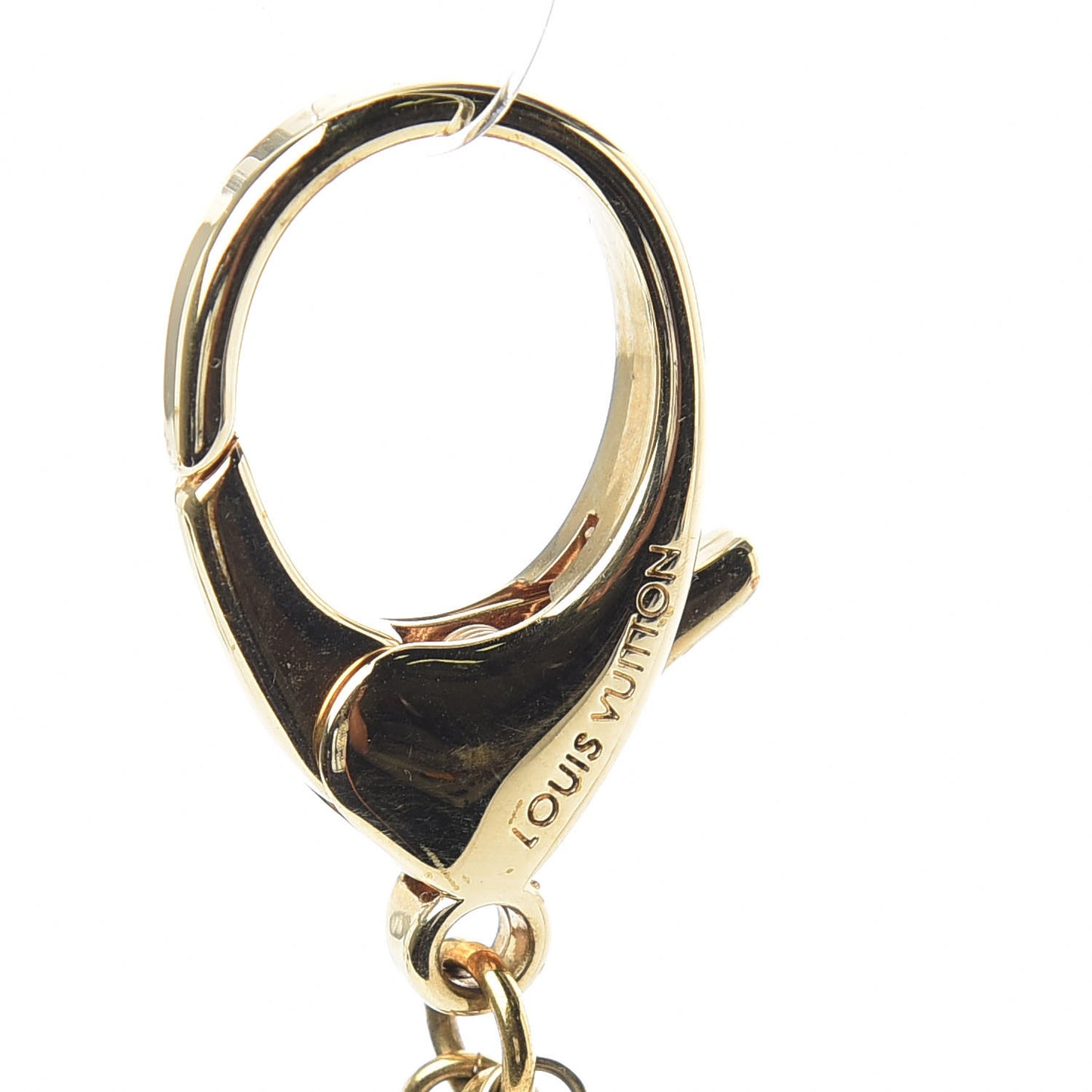 Stipply Flower Bag Charm Tortoise