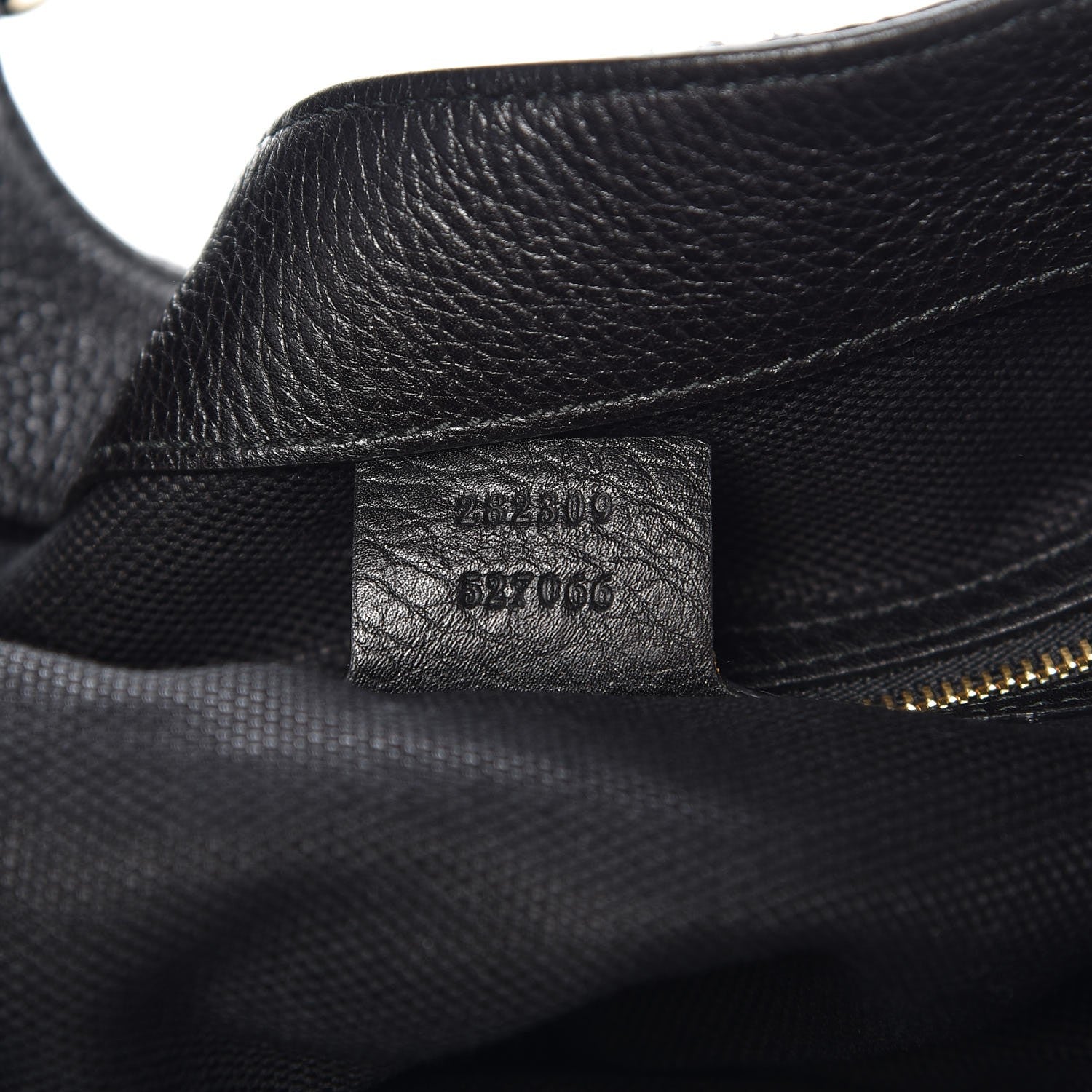 Gucci Python Medium Soho Shoulder Bag Black 7 of 7