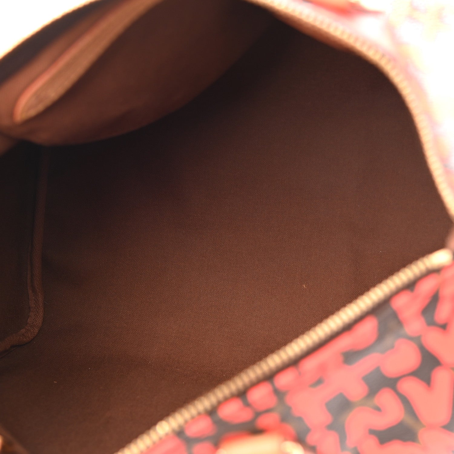 Louis Vuitton Monogram Graffiti Speedy 30 Orange 4 of 11
