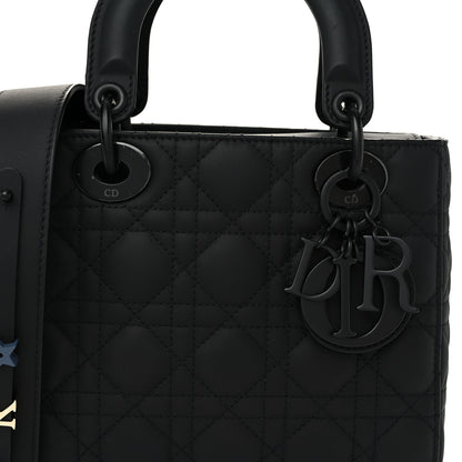 Christian Dior Ultra Matte Calfskin Cannage Small My ABCDior Lady Dior Black 8 of 10