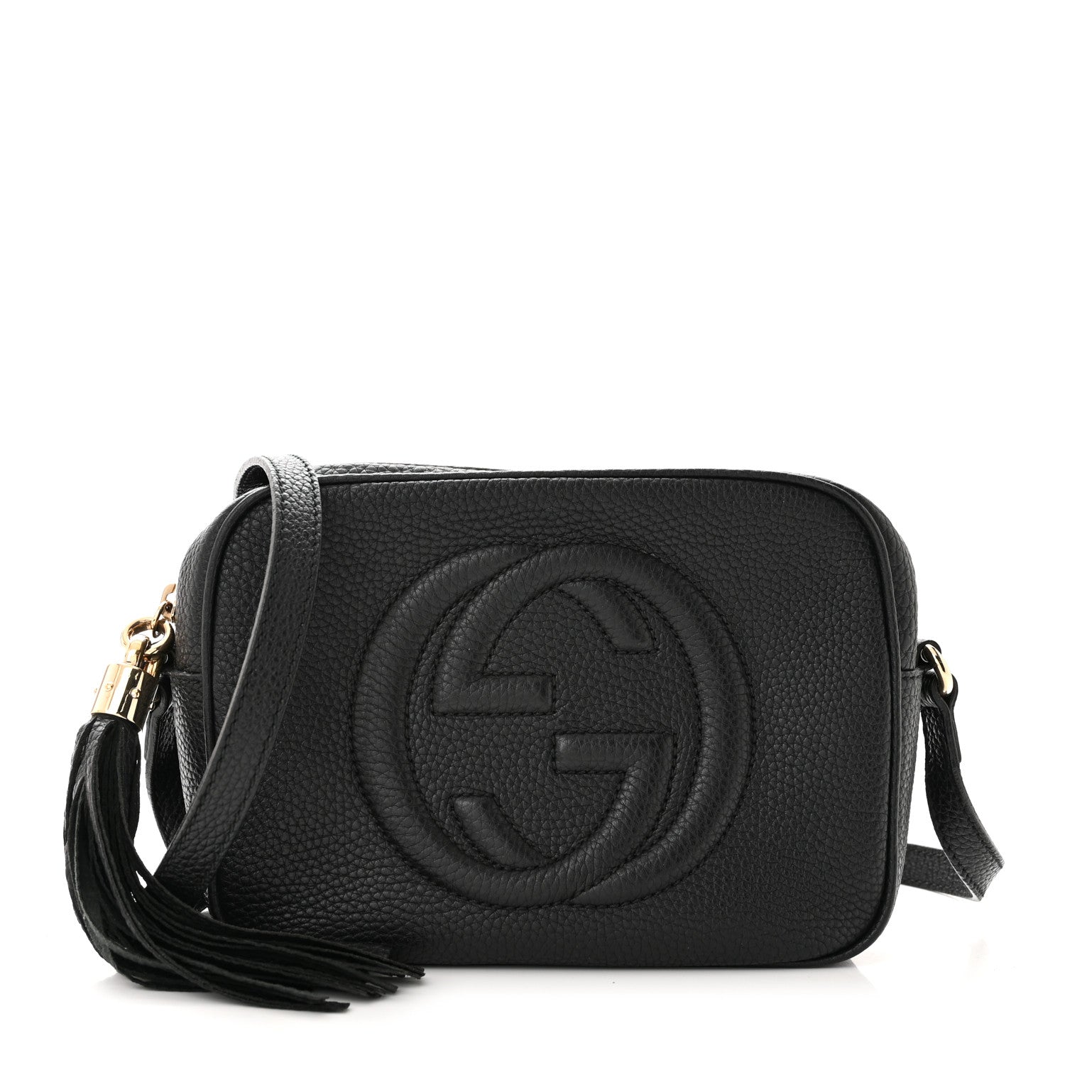 Gucci Pebbled Calfskin Small Soho Disco Bag Black 1 of 10