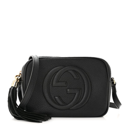 Gucci Pebbled Calfskin Small Soho Disco Bag Black 1 of 10