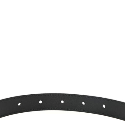 Gucci Calfskin Pearl Double G 20mm Belt 95 38 Black Cream 5 of 5
