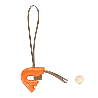 Hermes Milo Lambskin Shrimp Bag Charm 2 of 4