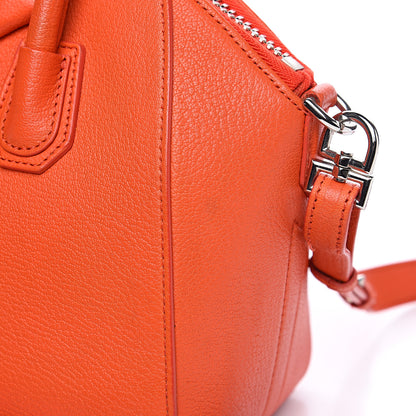 Givenchy Sugar Goatskin Mini Antigona Burnt Orange 10 of 13