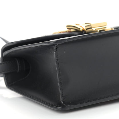 Gucci Calfskin Mini Sylvie Top Handle Bag Black 8 of 13