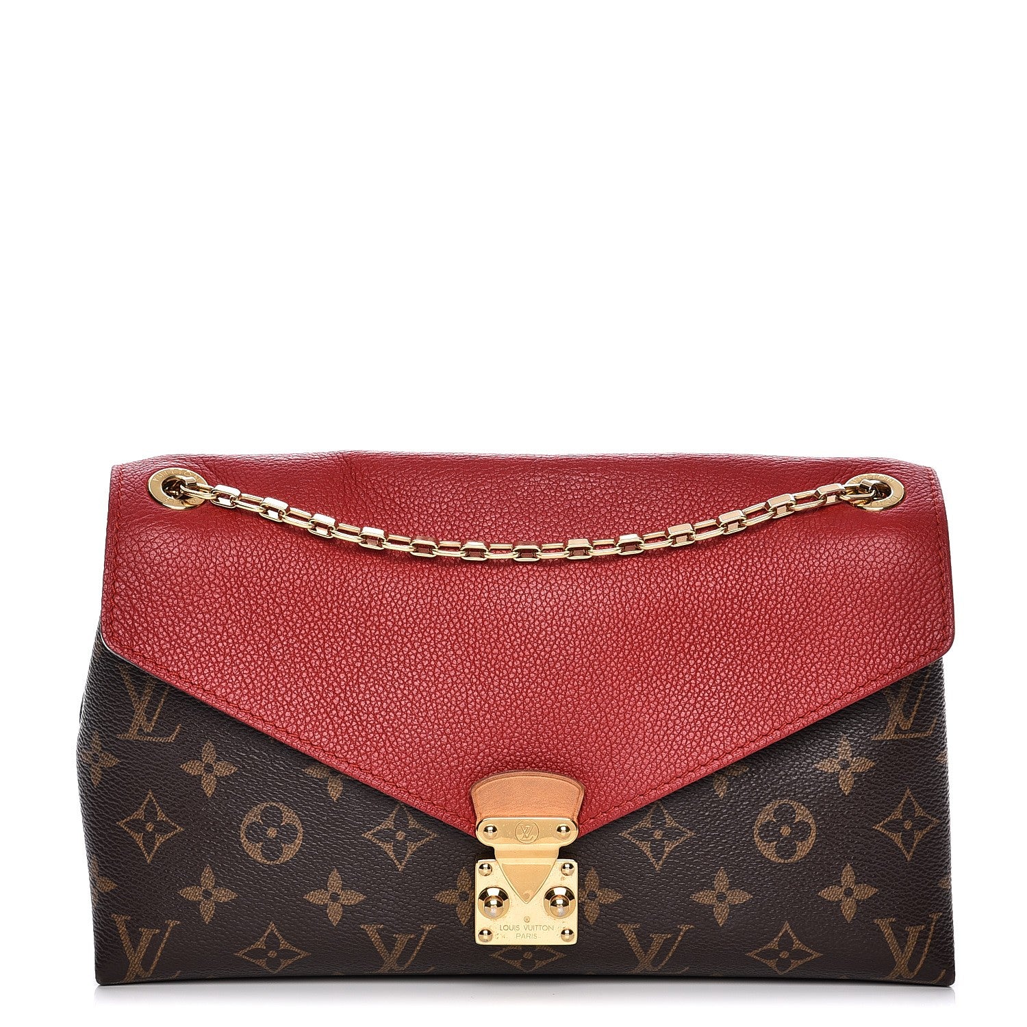 Louis Vuitton Monogram Pallas Chain Cherry 1 of 9